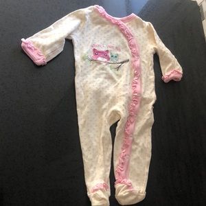 Kyle &Deena footed onesie